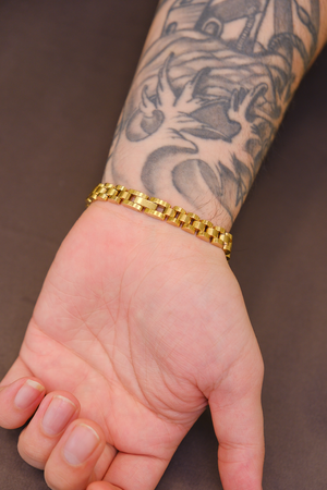 Tasarım zincir bileklik