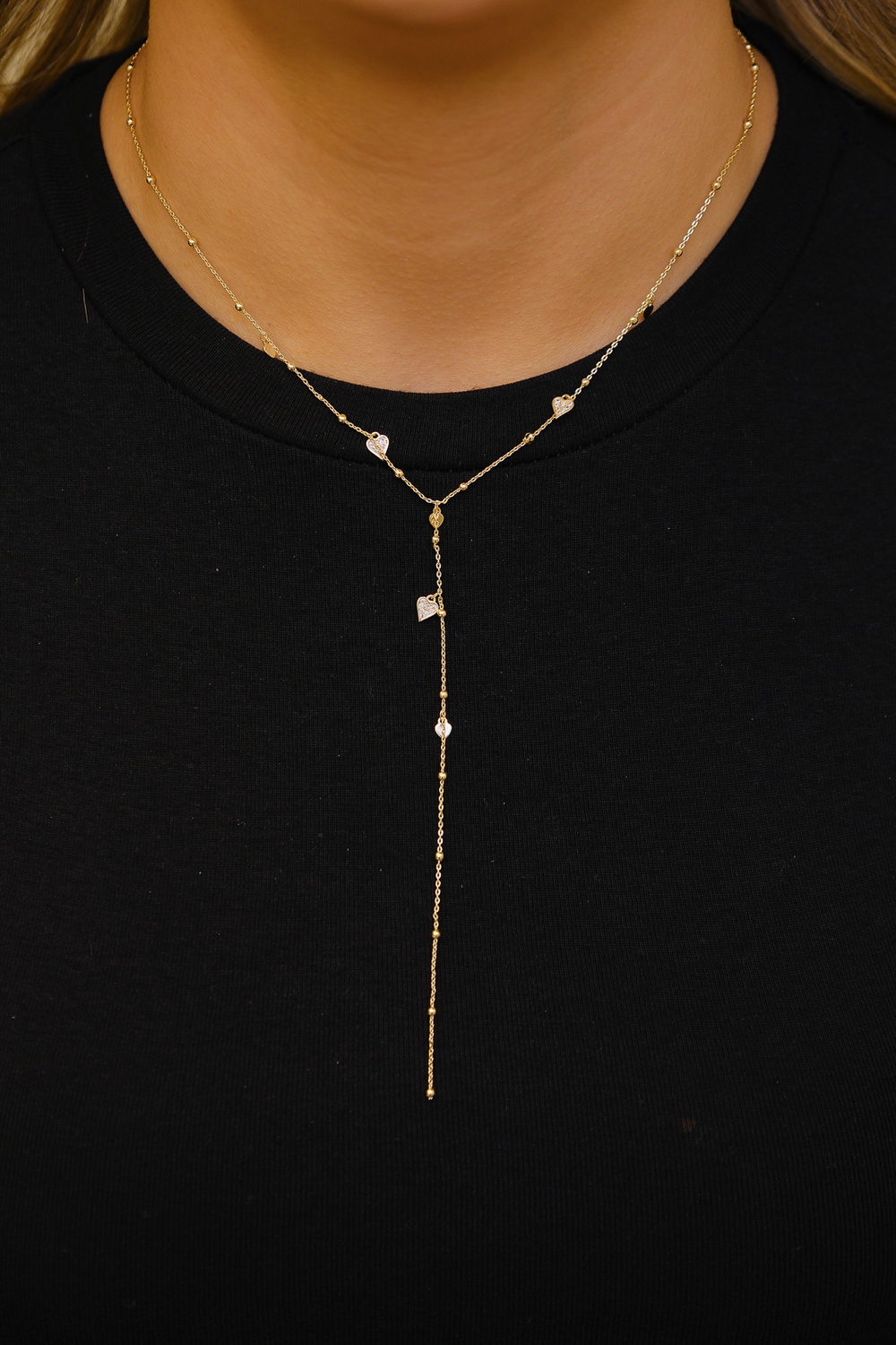 Kalp figürlü tasarım kolye