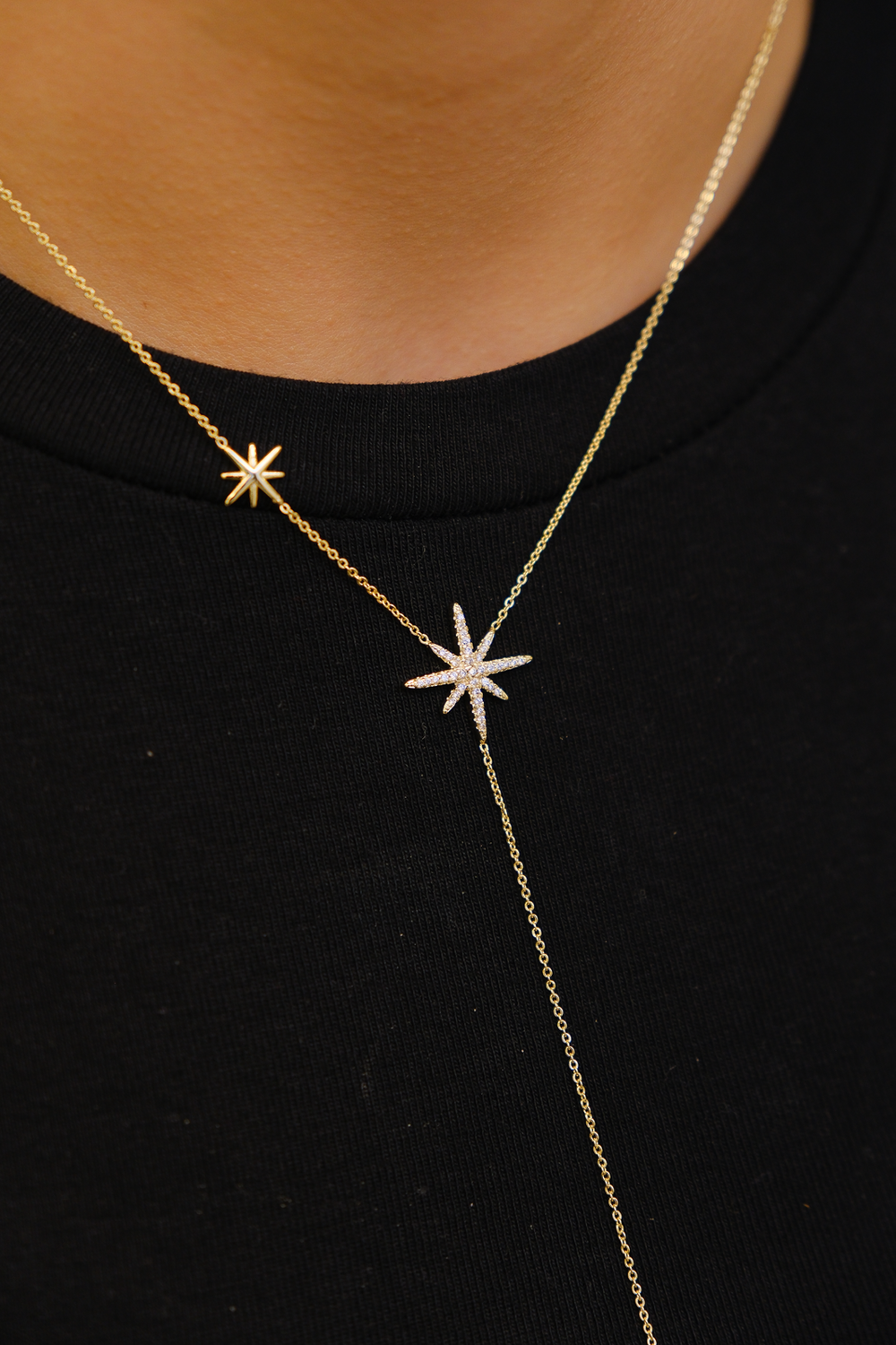 Kuzey yıldızı y kolye