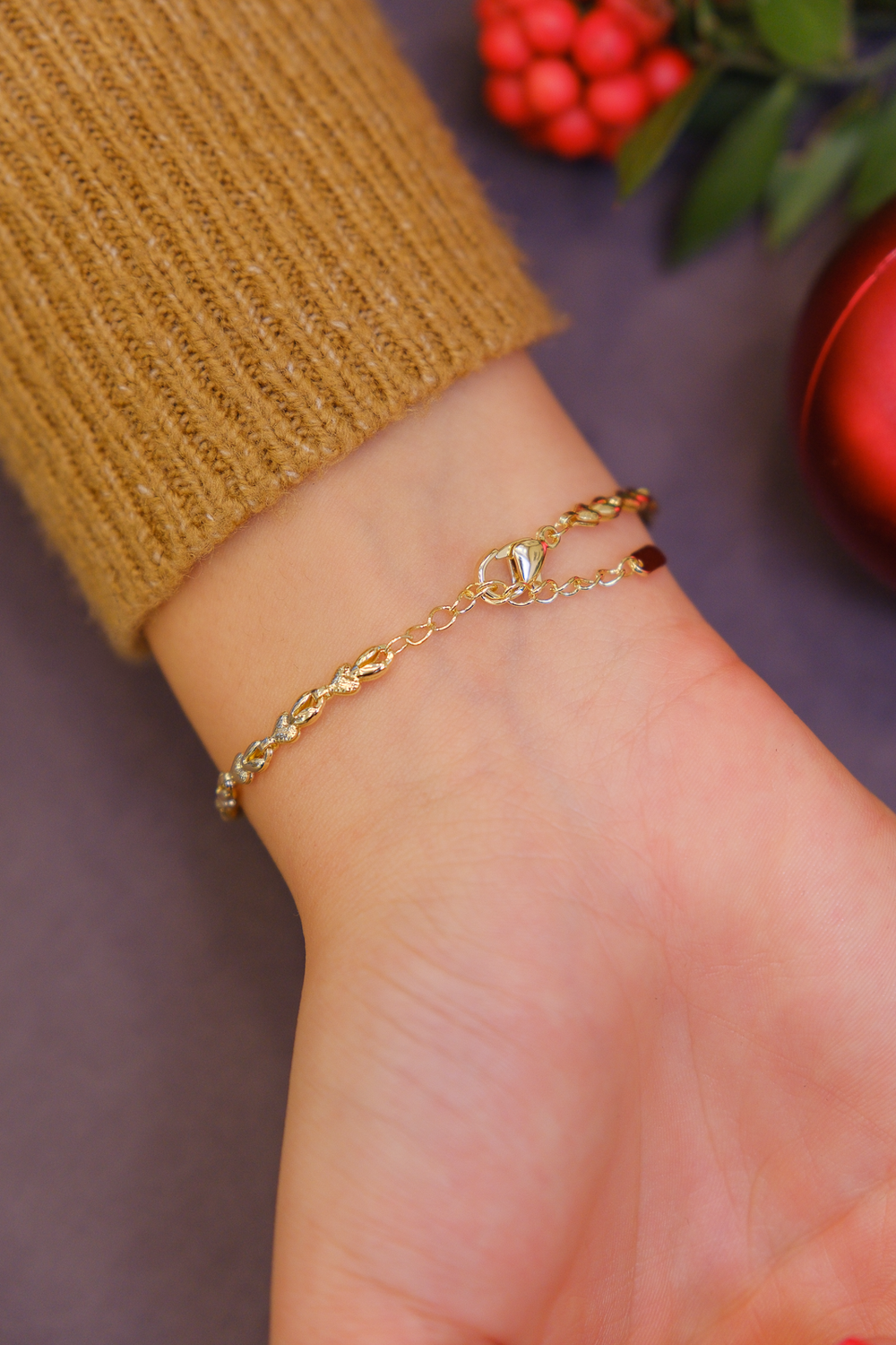 Zarif zincir bileklik