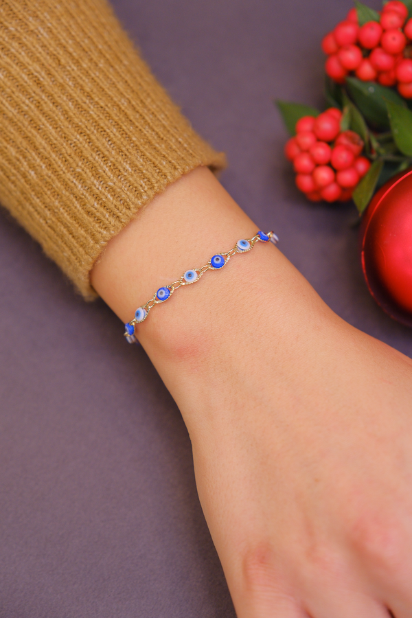 nazar boncuklu bileklik