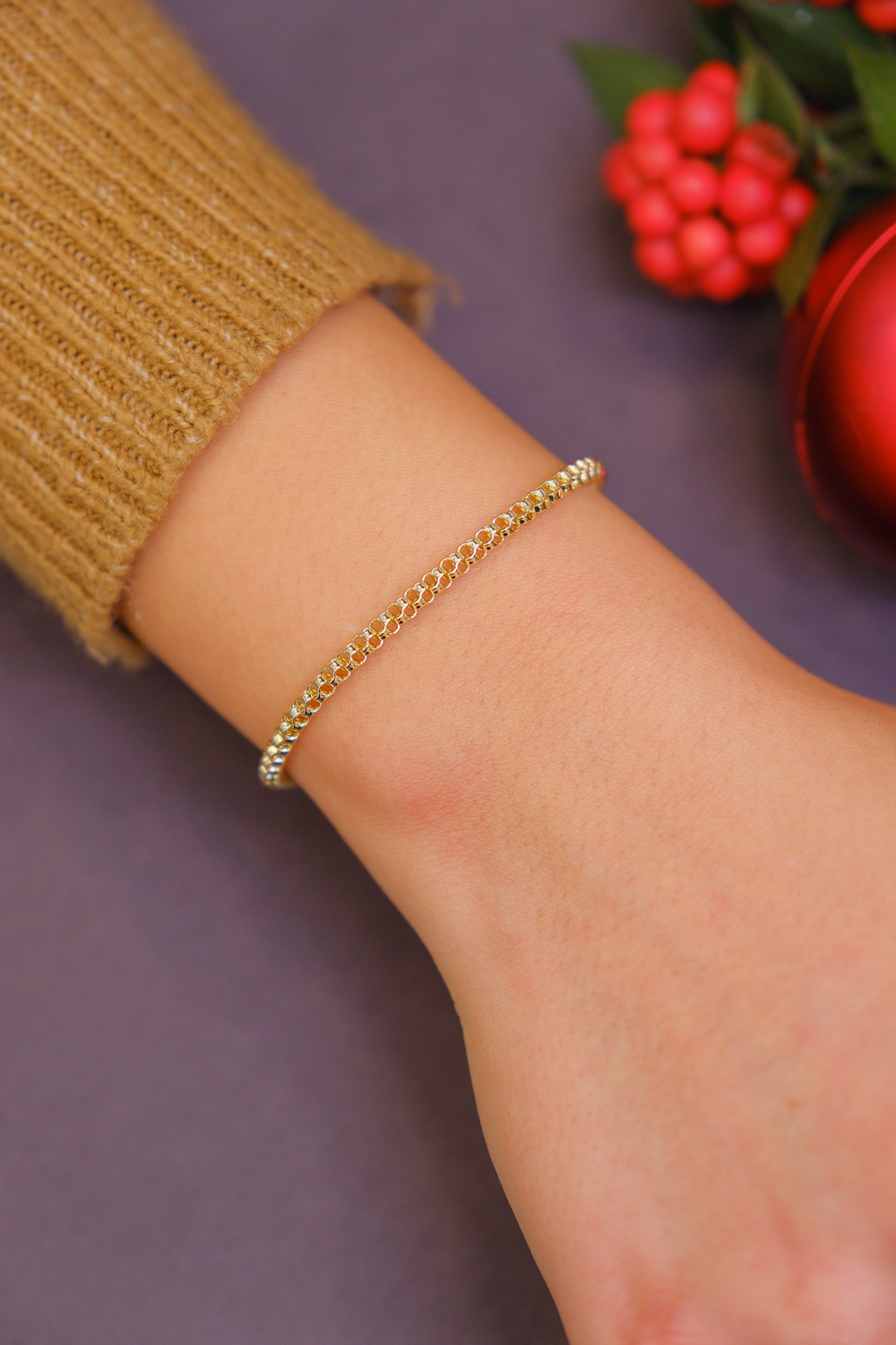 Mikro halka ince bileklik