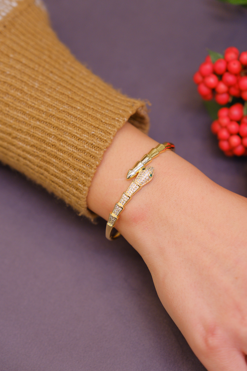 Yılan form kelepçe