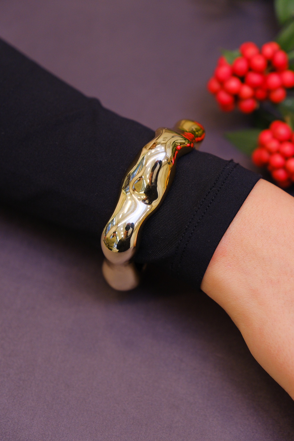 akış form gold kelepçe