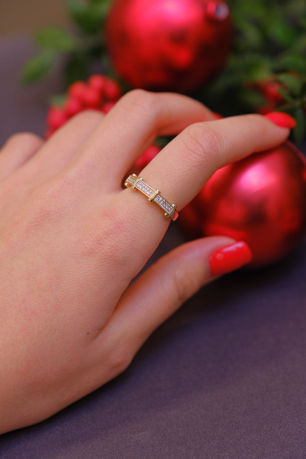 Zirkon Taşlı Yüzük