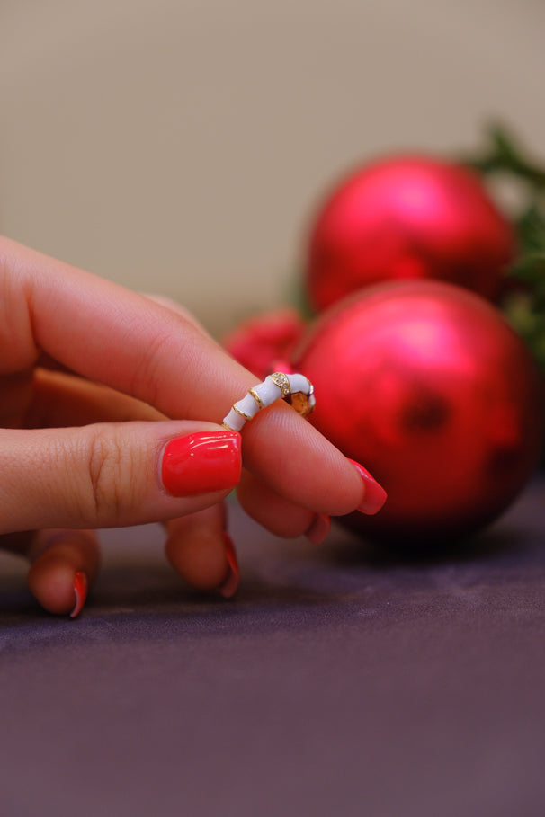 İnci Zincir yüzük