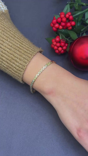 klasik ince zincir bileklik